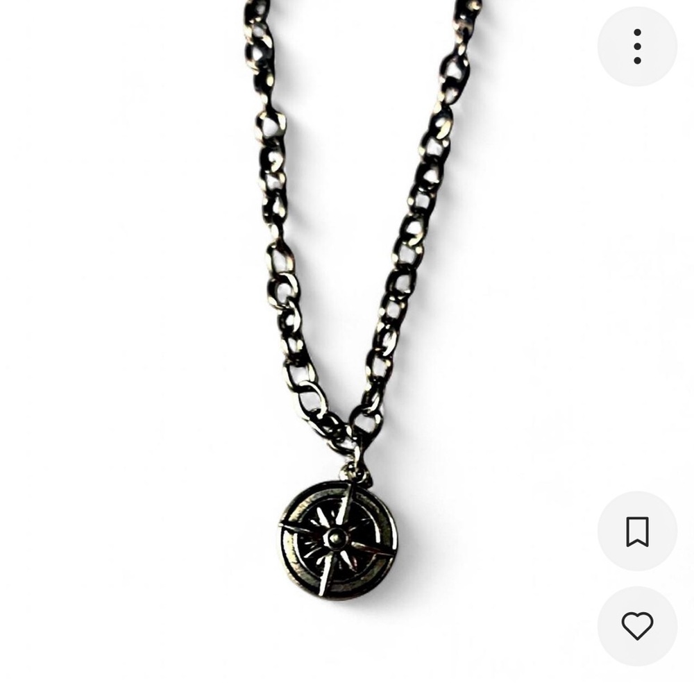 Compass Pendant Necklace Custom Necklace
